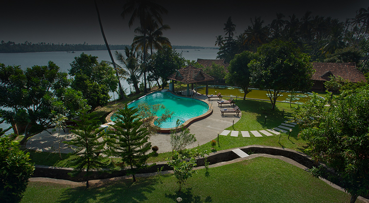 Aerial View of Akanta Ayurveda and Yoga