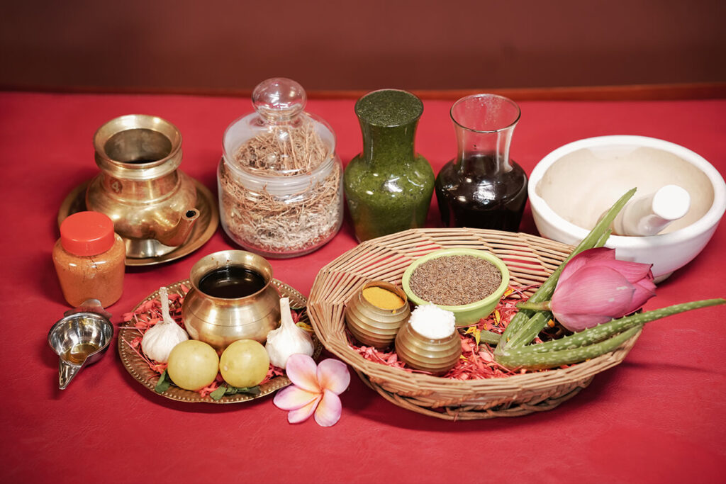 Ayurveda Treatment Ingrdients